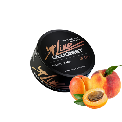 Табак Gedonist UP Line №7 Velvet Peach (Вельвет Пич, 100 г)