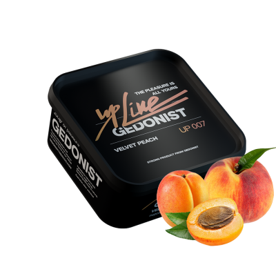 Табак Gedonist UP Line №7 Velvet Peach (Вельвет Пич, 200 г)