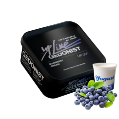 Табак Gedonist UP Line №9 Blueberry Cream (Черника со сливками, 200 г)
