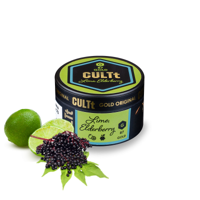 Тютюн CULTt G87 Lime Elderberry (Лайм Бузина, 100 г)