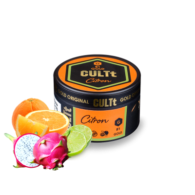 Тютюн CULTt G81 Citron (Пітайя Лайм Апельсин, 100 г)
