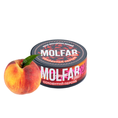 Тютюн Molfar Chill Line Соковитий Персик (100 г)