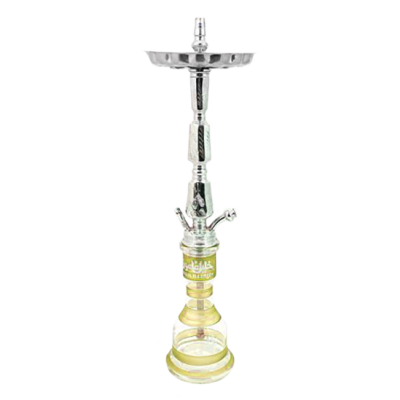 Кальян Khalil Mamoon Double Kamanja Silver (металевий, базовий комплект)