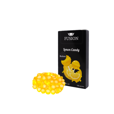 Табак Fusion Medium Lemon Candy (Лимонные Конфеты, 100 г)