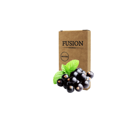 Тютюн Fusion Medium Black Currant (Чорна Смородіна, 100 г)
