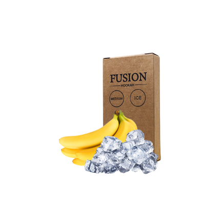 Тютюн Fusion Medium Ice Banana (Банан Лід, 100 г)