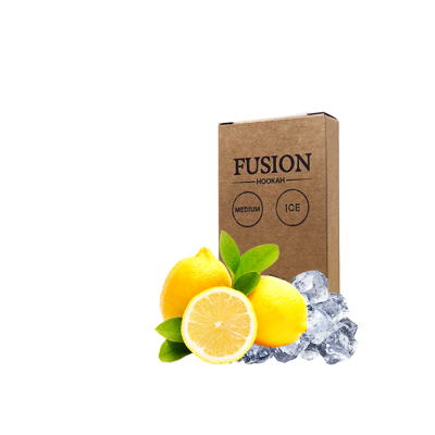 Тютюн Fusion Medium Ice Lemon (Лимон Лід, 100 г)