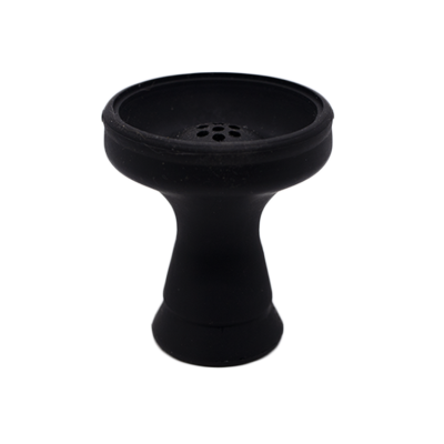 Силиконова чаша Classic Black (З бортиком, чорна)