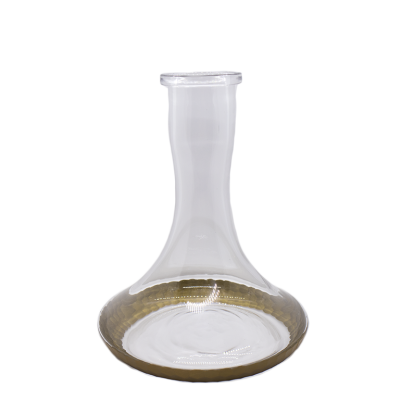 Колба для кальяну Craft Bottom Gold (Прозора із золотим дном) 4714 Колба для кальяну Craft Bottom Gold (Прозора із золотим дном)