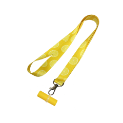 Персональний мундштук силіконовий Personalka Lemons (Жовтий)