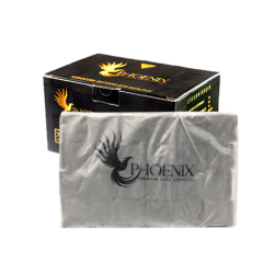 Кокосове вугілля для кальяну Phoenix (1 кг, 72 шт, р25, без коробки)