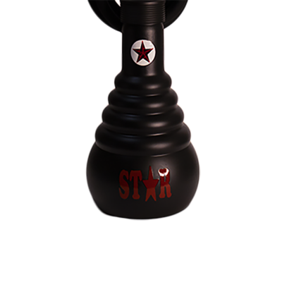 Кальян Amy 4-Stars 610d black (чорний, повний комплект)