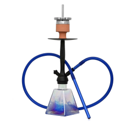 Кальян Amy Deluxe 038 blue (синій, повний комплект)