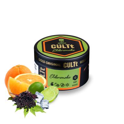 Тютюн CULTt G107 Elderberry Lime Orange Ice (Бузина Лайм Апельсин Лід, 100 г)
