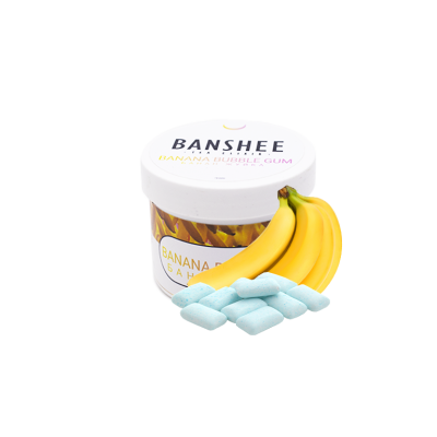 Кальянна чайна суміш Banshee Light Banana Bubble Gum (Бананова Жуйка, 50 г)