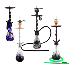 Кальян Amy Deluxe 630 Black (чорний, повний комплект)