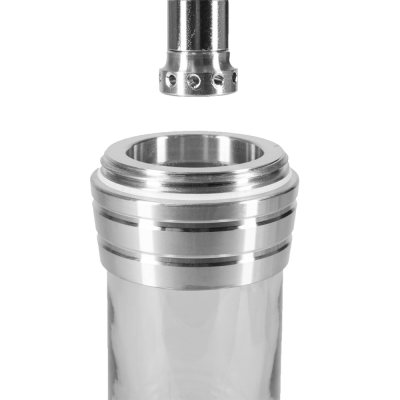 Кальян Amy SS 14 Clear (прозрачный, полный комплект)