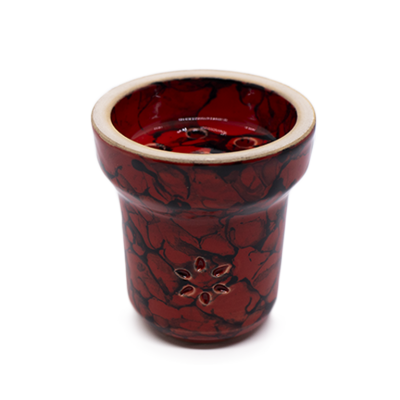 Глиняна чаша Solaris Eva Red Black (Червона глазур)