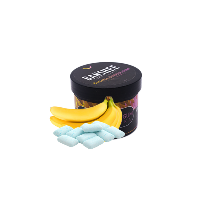 Кальянна чайна суміш Banshee Dark Banana Bubble Gum (Бананова Жуйка, 50 г)