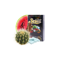 Тютюн Serbetli Ice Watermelon Cinnamon Bubble Cactus (Кавун Кориця Жуйка Кактус Лід, 50 г)