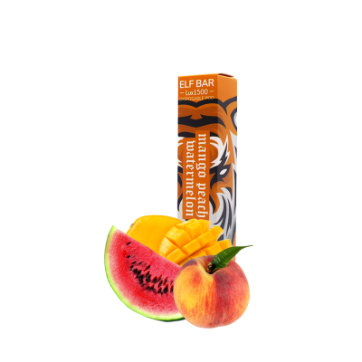 Elf Bar LUX 1500 Mango Peach Watermelon (Манго Персик Кавун) Одноразовий POD