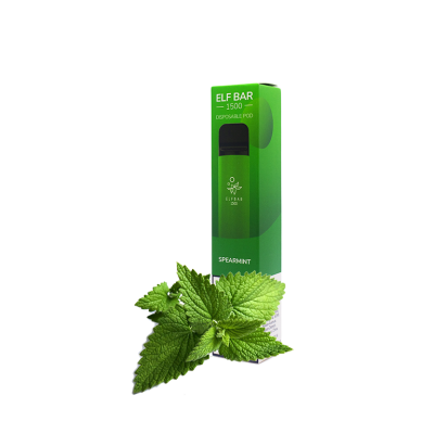 Elf Bar 1500 Spearmint (М'ята) Одноразовий POD