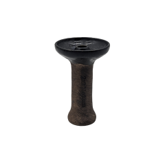 Глиняна чаша 2x2Hookah Medium Black Matte (Чорний матовий)