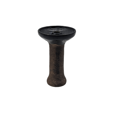Глиняна чаша 2x2Hookah Medium Black Matte (Чорний матовий)