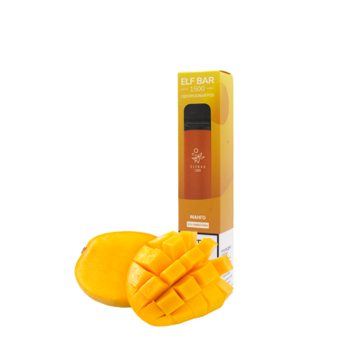 Elf Bar 1500 Mango (Манго) Одноразовый POD 7932 Elf Bar 1500 Mango (Манго) Одноразовый POD