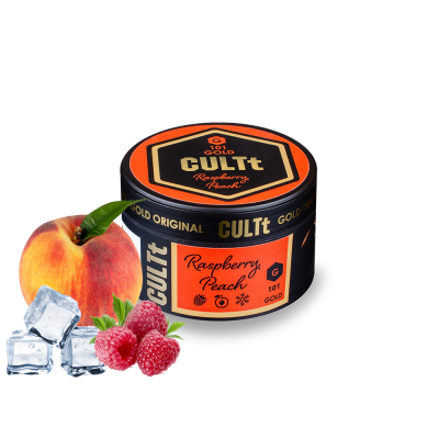 Тютюн CULTt G101 Raspberry Peach (малина, персик, 100 г)