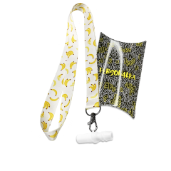 Персональний мундштук із поліацеталі Personalka Poly Bananas (Банані)