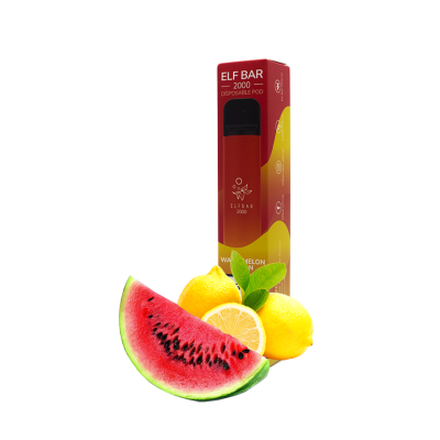 Elf Bar 2000 Watermelon Lemon (Арбуз Лимон) Одноразовый POD