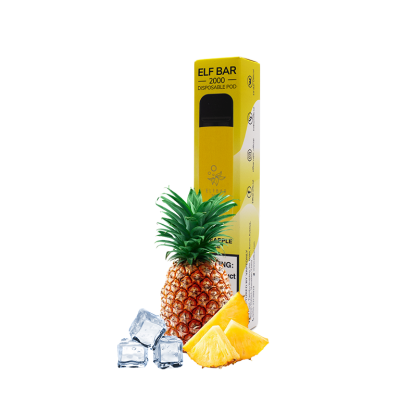 Elf Bar 2000 Pineapple Ice (Ананас Льод) Одноразовий POD
