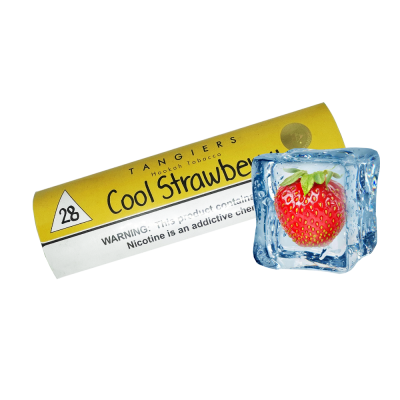 Тютюн Tangiers Noir №28 Cool Strawberry (Крижана Полуниця, 250 г)