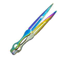 Щипці для кальяну Blade Rainbow (репліка блейд, Кольоровий)