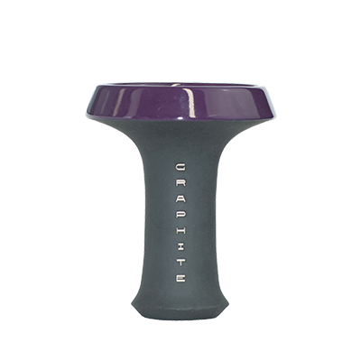 Глиняна чаша Sky Hookah Graphite Evil Violet