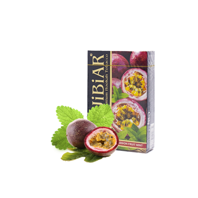Тютюн Jibiar Passion fruit mint (Маракуя м'ята, 50 г)