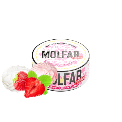 Тютюн Molfar Virginia Line Полуничний зефір (100 г)