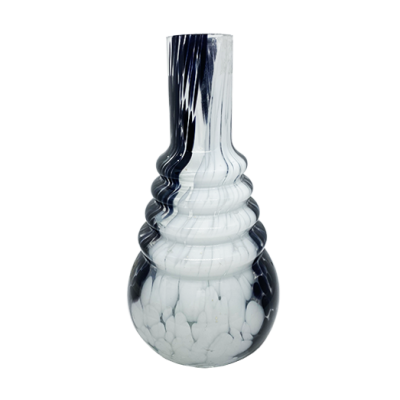 Колба для кальяну Amy Black White (Чорний, білий, без кріплення)