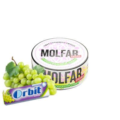 Тютюн Molfar Virginia Line Виноградний орбіт (100 г)