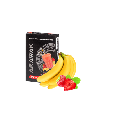Тютюн Arawak Strong Banana Strawberry Smoothie (Банан полуниця, 40 г)