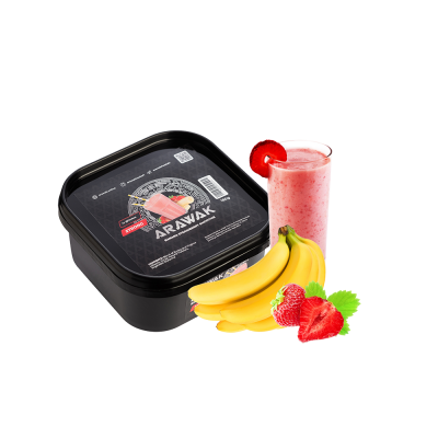Табак Arawak Strong Banana Strawberry Smoothie (Банан клубника, 180 г)