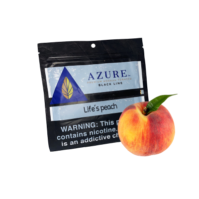 Табак Azure Black Life's peach (Лайфс пич, 100 г)