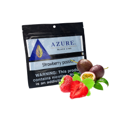 Табак Azure Black Strawberry passion (Клубника маракуйя, 100 г)