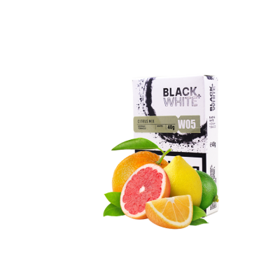 Табак Black&White W05 Citrus mix (микс цитрусовых, 40 г)