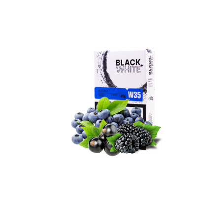 Табак Black&White W35 BlueMix (микс синих ягод, 40 г)