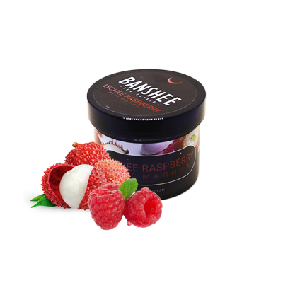 Кальянна чайна суміш Banshee Dark Lychee Raspberry (лічі малина, 50 г)