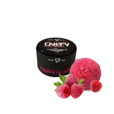 Тютюн Unity Raspberry sorbet (Малиновий сорбет, 40 г)