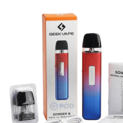 GeekVape Sonder Q 1000 Red Blue (Червоно-синій, з картриджем) Багаторазовий POD