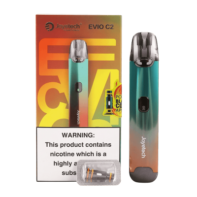 Joyetech Evio C2 Pod Kit 800 Stellar Brown (Оранжево-синій, з картриджем) Багаторазовий POD
